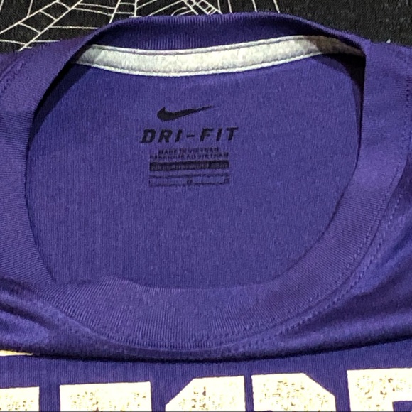 NWT 2012 NIKE DRI-FIT WASHINGTON HUSKIES JDI JUST DO IT LEGEND T-SHIRT MENS M L - Picture 5 of 8